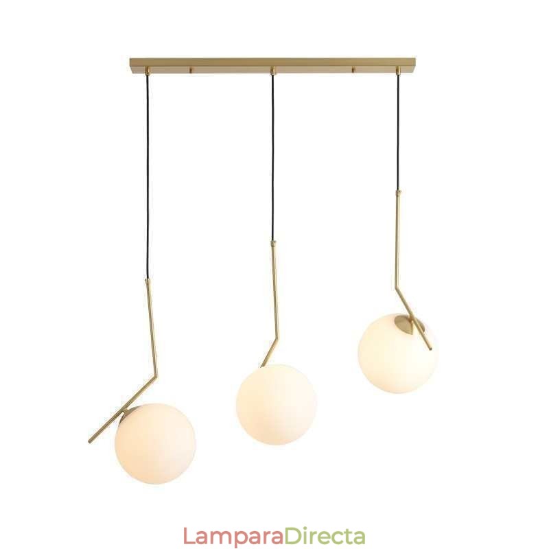 Lámpara de bola de cristal tipo isla
