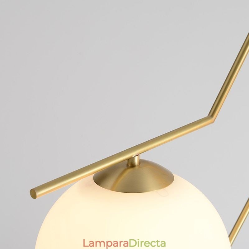 Lámpara de bola de cristal tipo isla