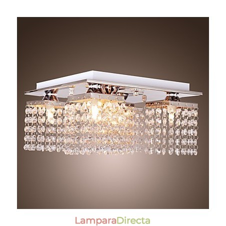 Lámpara de techo de cristal moderna de 5 luces Lámpara de techo de cristal moderna de 5 luces