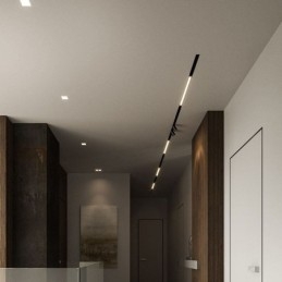 Foco empotrable magnético lineal de riel, 36 V