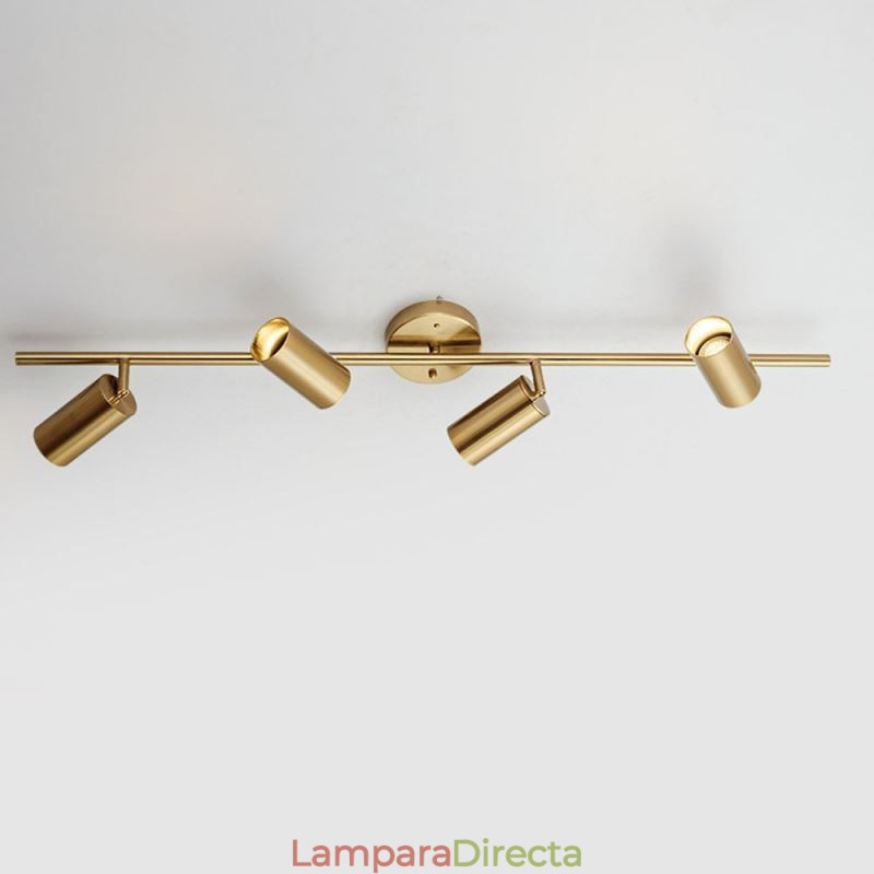 Foco de techo de aluminio moderno y sencillo