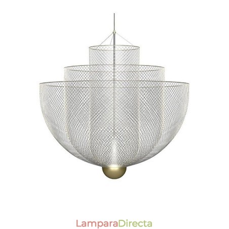 Lámpara colgante decorativa con diseño de rejilla nórdica, creativa y con formas únicas. Lámpara colgante decorativa con diseño de rejilla nórdica, creativa y con formas únicas.