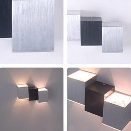 Apliques de pared de estilo mini, modernos y contemporáneos de metal.