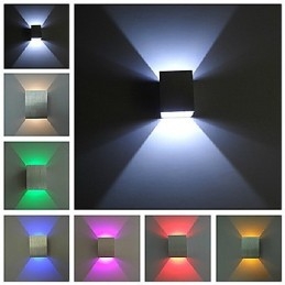 Aplique de pared moderno colores surtidos