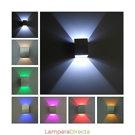 Aplique de pared moderno colores surtidos Aplique de pared moderno colores surtidos
