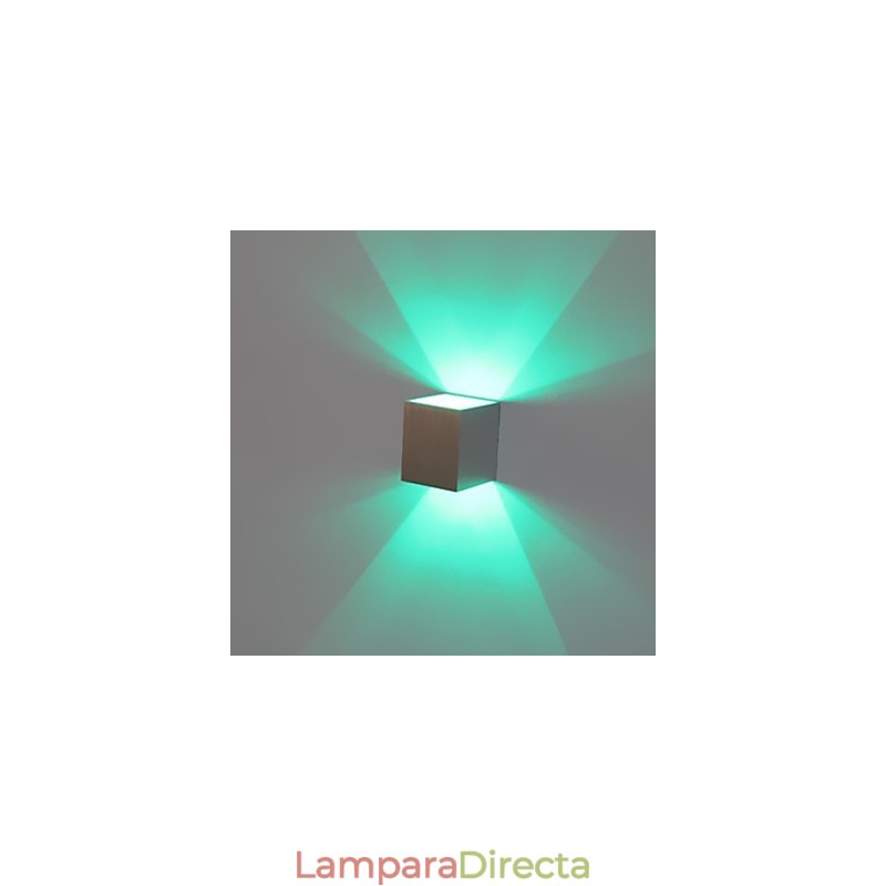 Aplique de pared moderno colores surtidos