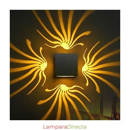 Apliques de pared modernos contemporáneos de metal