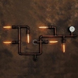 Apliques de pared rústicos de metal