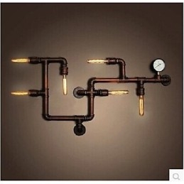 Apliques de pared rústicos de metal