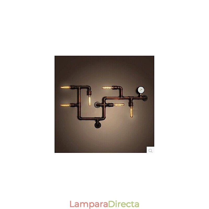 Apliques de pared rústicos de metal