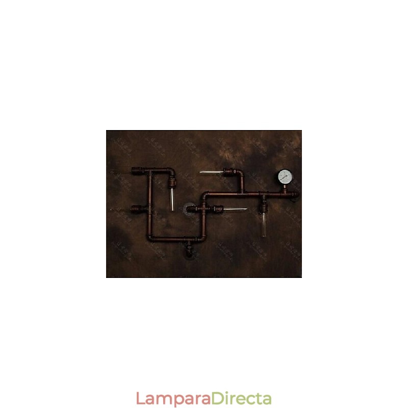 Apliques de pared rústicos de metal