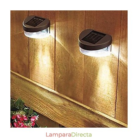 Luz solar blanca para camino, pared, paisaje, montaje en pared, luz para valla de jardín Luz solar blanca para camino, pared, paisaje, montaje en pared, luz para valla de jardín