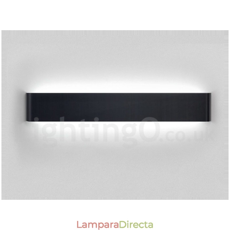 Lámparas de pared y apliques modernos y contemporáneos largos para interiores, de metal, IP44, para baño, dormitorio y sala de estar.