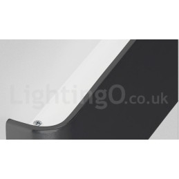 Lámparas de pared y apliques modernos y contemporáneos largos para interiores, de metal, IP44, para baño, dormitorio y sala de estar.
