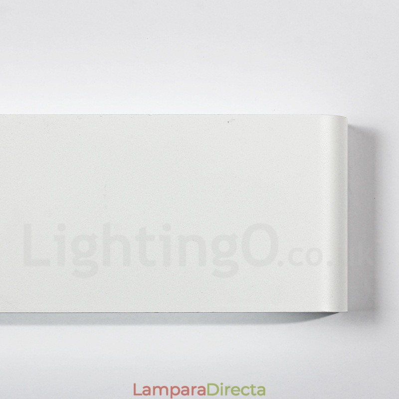 Lámparas de pared y apliques modernos y contemporáneos largos para interiores, de metal, IP44, para baño, dormitorio y sala de estar.