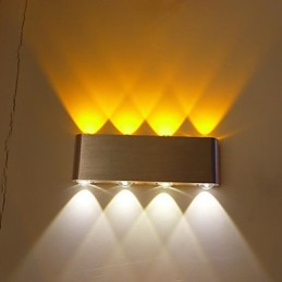 Lámpara de temperatura de color Multi T, modelo de barra creativa, apliques de pared de metal, 85-265 V