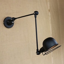 Apliques de pared Iluminación de baño Luces de pared para exteriores Luces de pared de lectura Moderno Contemporáneo Metal