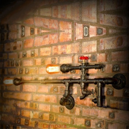 Lámpara de pared industrial vintage para baño, cocina, comedor, lámpara Edison de lujo, apliques de barra, lámparas FJ DB2 014A0 Lámpara de pared industrial vintage para baño, cocina, comedor, lámpara Edison de lujo, apliques de barra, lámparas FJ DB2 014A0