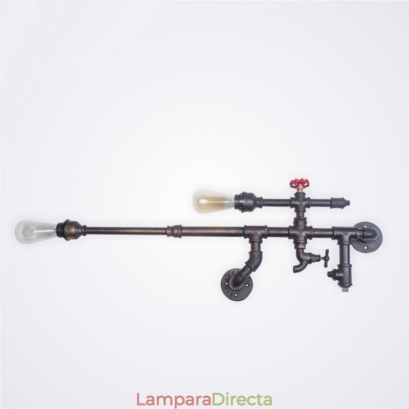 Lámpara de pared industrial vintage para baño, cocina, comedor, lámpara Edison de lujo, apliques de barra, lámparas FJ DB2 014A0
