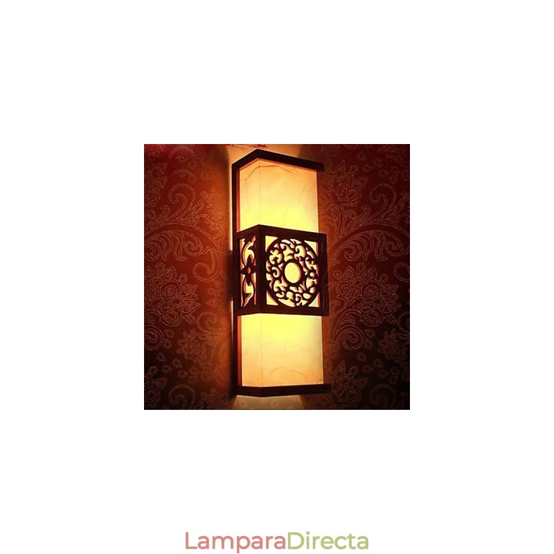 Lámpara de pared clásica de piel de oveja Archaize Corridor Corridor