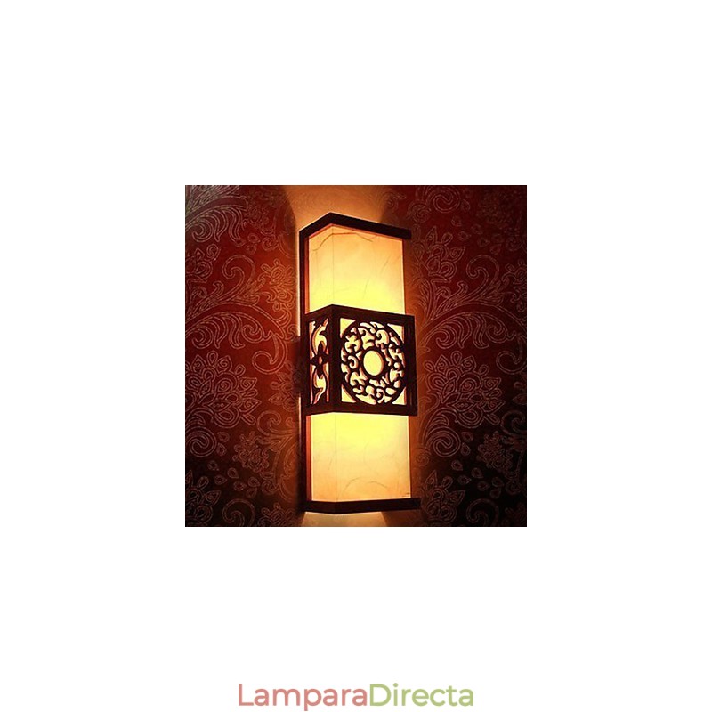 Lámpara de pared clásica de piel de oveja Archaize Corridor Corridor