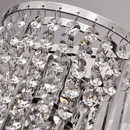 Aplique de pared semicircular en cristal Feature