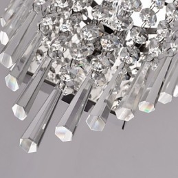 Aplique de pared semicircular en cristal Feature