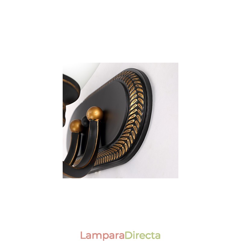Lámparas de pared de cristal de estilo nórdico