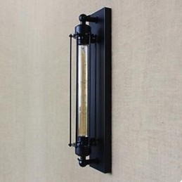 Lámpara de pared decorativa con bombillas Edison tipo flauta