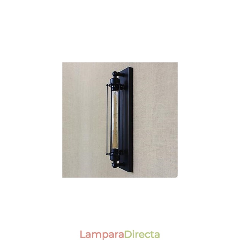 Lámpara de pared decorativa con bombillas Edison tipo flauta