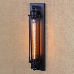 Lámpara de pared decorativa con bombillas Edison tipo flauta