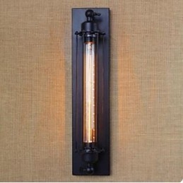 Lámpara de pared decorativa con bombillas Edison tipo flauta