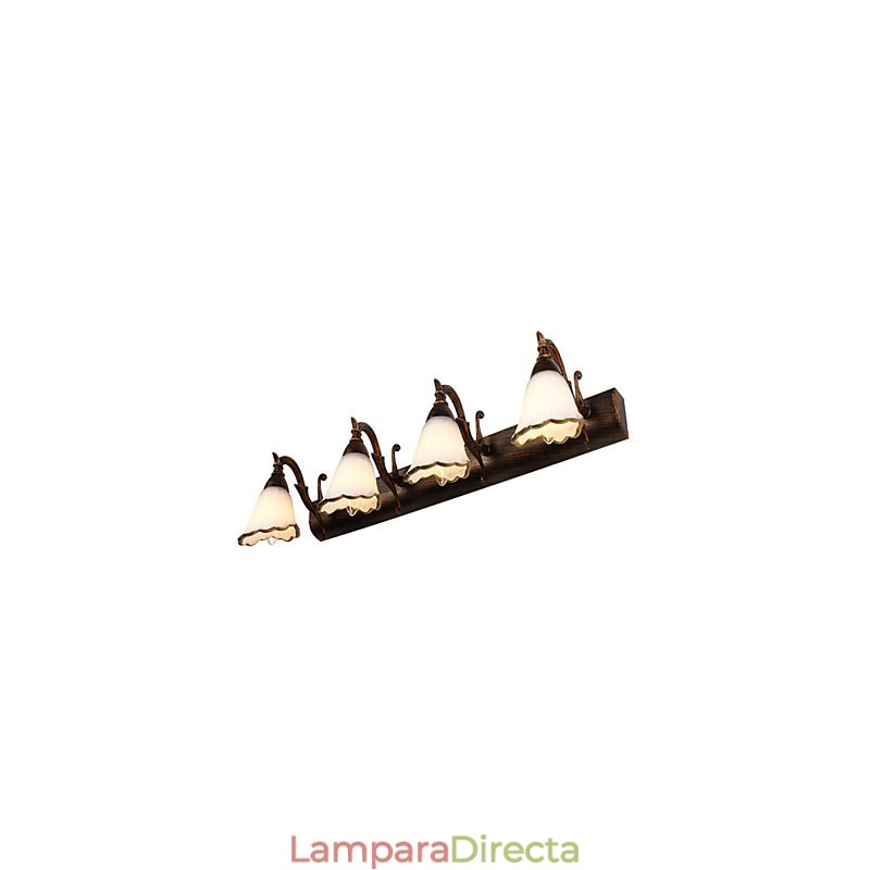 Apliques de pared Iluminación de baño Lámparas de pared de lectura Estilo mini Rústico Lodge Metal