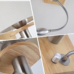 Lámpara de pared de una luz con luz de lectura
