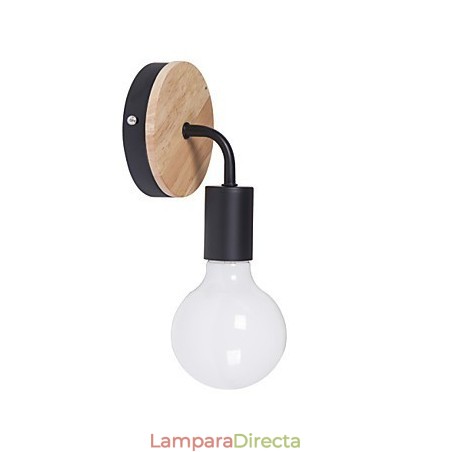 Aplique de pared interior Edison de hierro de 110 V y 220 V para pasillo, escaleras, aplique, bombilla, lámpara, blanco y negro Aplique de pared interior Edison de hierro de 110 V y 220 V para pasillo, escaleras, aplique, bombilla, lámpara, blanco y negro