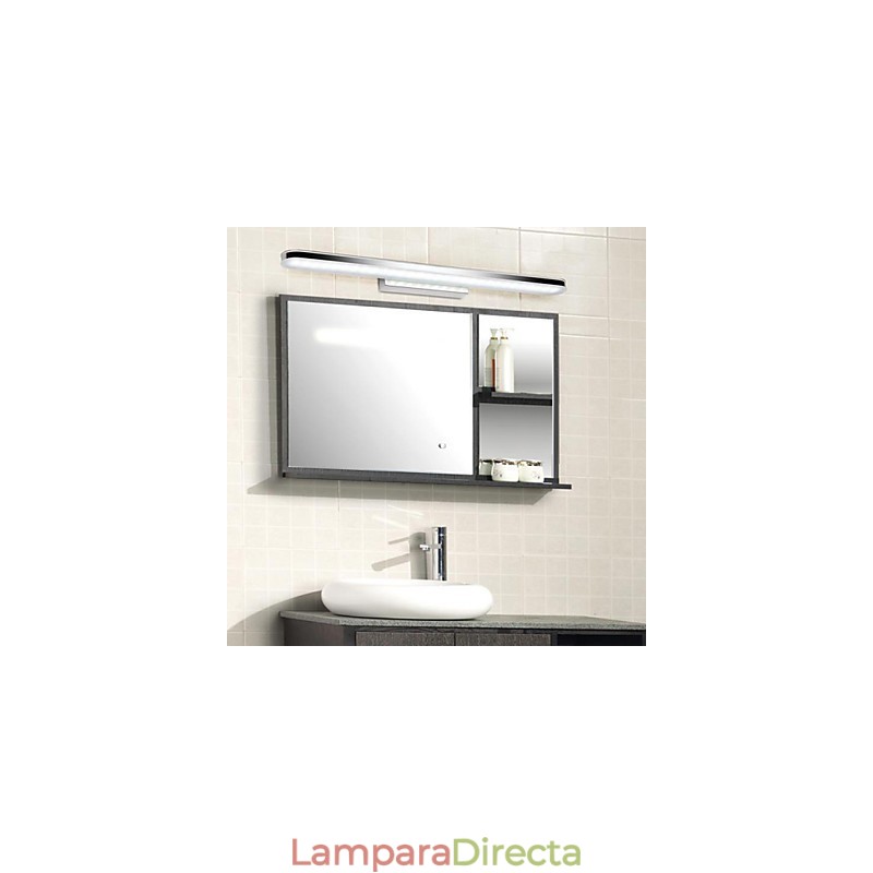 Apliques de pared Iluminación de baño Lámparas de pared de lectura Estilo mini Moderno Contemporáneo Metal
