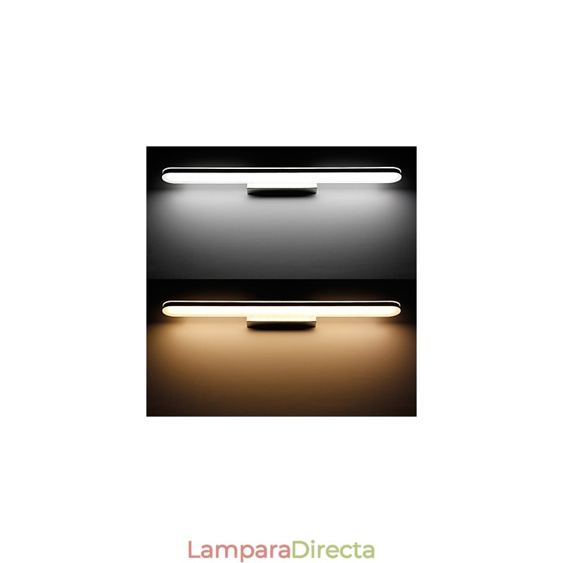 Apliques de pared Iluminación de baño Lámparas de pared de lectura Estilo mini Moderno Contemporáneo Metal