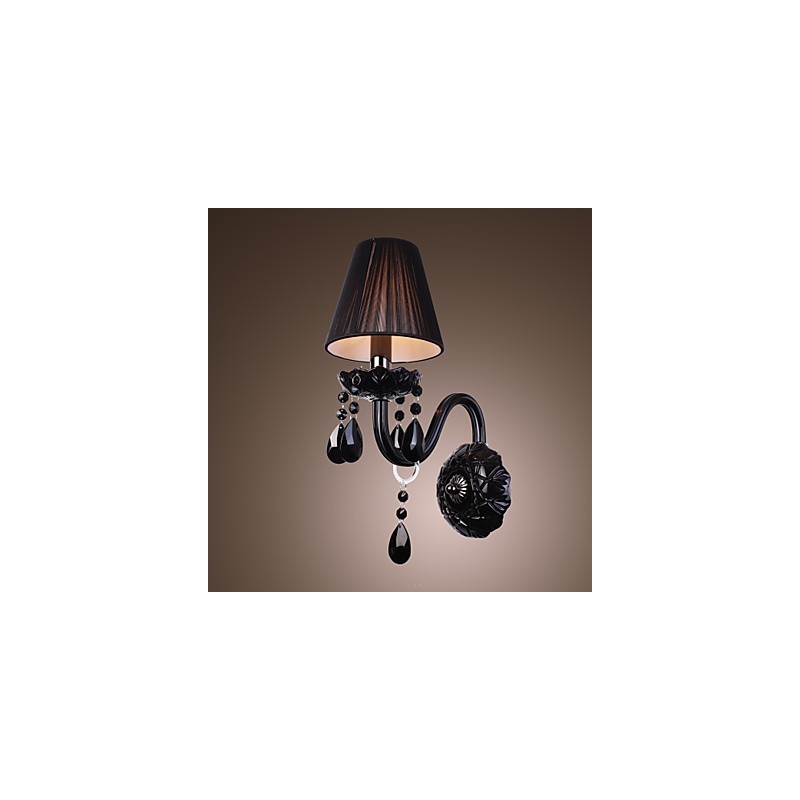 Lámparas de pared de cristal con forma de vela, modernas y contemporáneas.