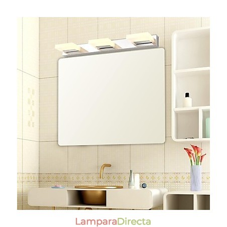 Lámpara de espejo de acero inoxidable y acrílico Lámpara de espejo de acero inoxidable y acrílico