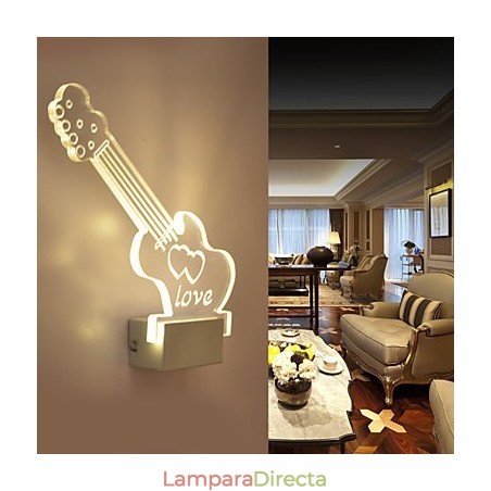 Lámpara de pared acrílica de PVC, moderna y contemporánea, de metal. Lámpara de pared acrílica de PVC, moderna y contemporánea, de metal.