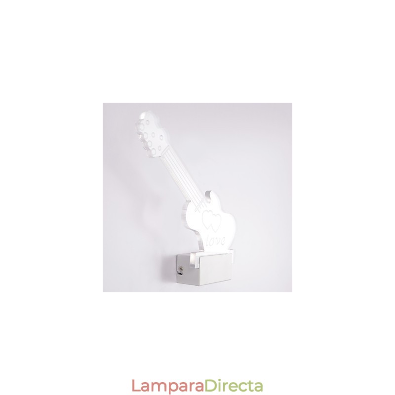 Lámpara de pared acrílica de PVC, moderna y contemporánea, de metal.