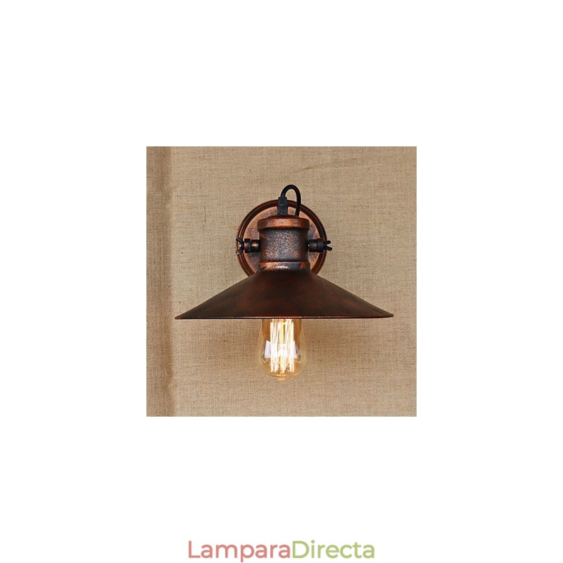 Lámpara de pared estilo loft industrial, estilo almacén, creativa, para sala de estar, balcón, estilo nostálgico, retro, pastoral, con escalera.