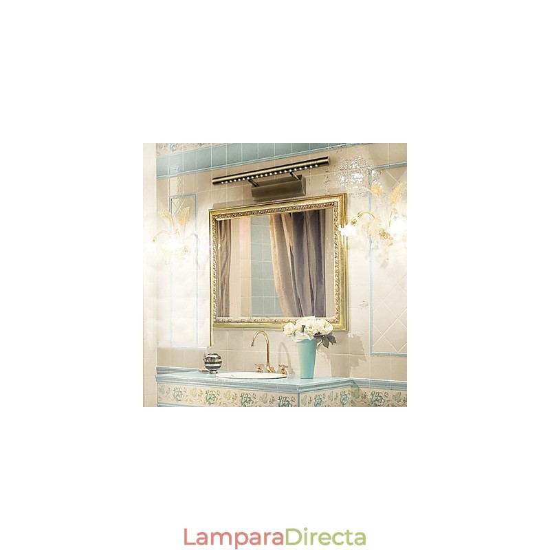 Iluminación de baño Bañadores de pared Apliques de pared de lectura Mini estilo Country Metal