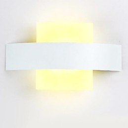 Iluminación de baño Bañadores de pared Apliques de pared de lectura Mini estilo Moderno Contemporáneo Metal