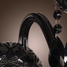 Lámparas de pared de cristal con forma de vela, modernas y contemporáneas.