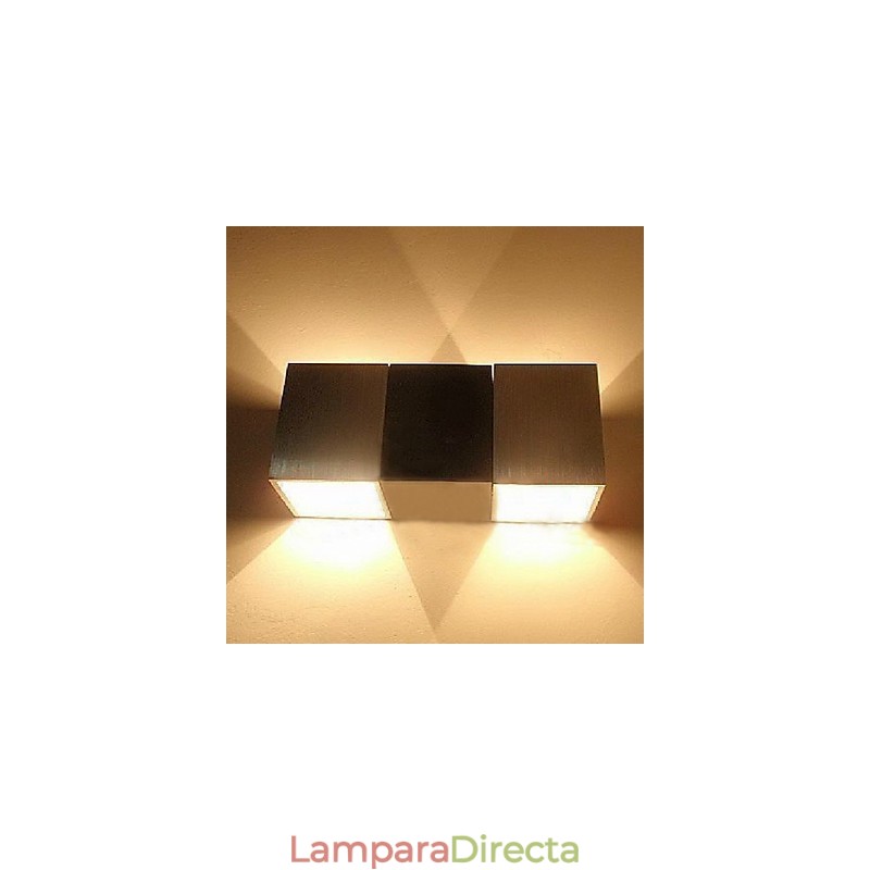 Apliques de pared de estilo mini, modernos y contemporáneos de metal.