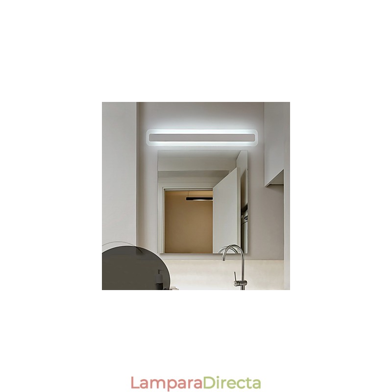 Apliques de pared Iluminación de baño Moderno Contemporáneo PVC