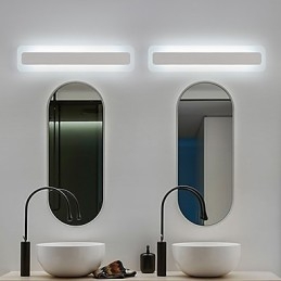 Apliques de pared Iluminación de baño Moderno Contemporáneo PVC