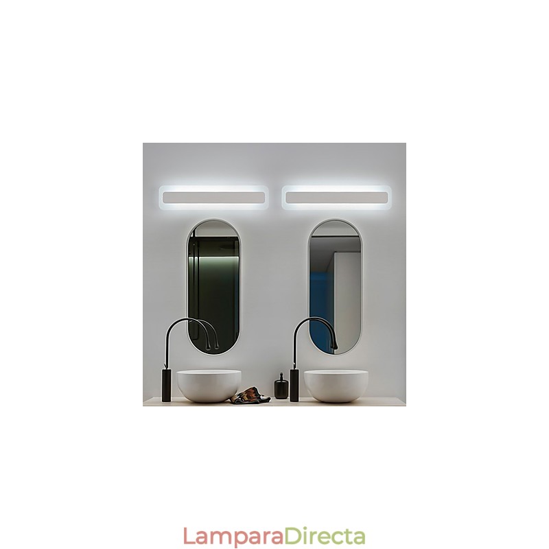 Apliques de pared Iluminación de baño Moderno Contemporáneo PVC