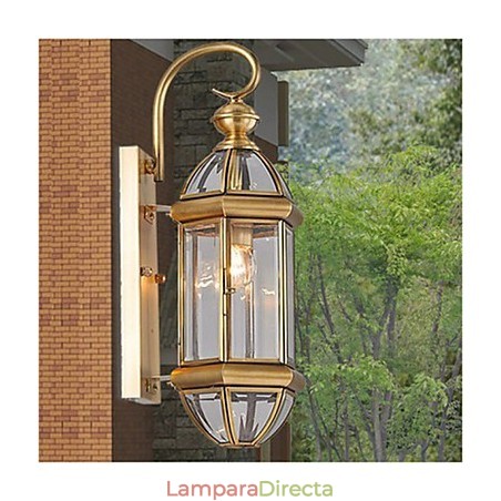 Lámpara de exterior Lámpara de jardín Lámpara de exterior Lámpara de cobre completo Lámpara de exterior Lámpara de jardín Lámpara de exterior Lámpara de cobre completo